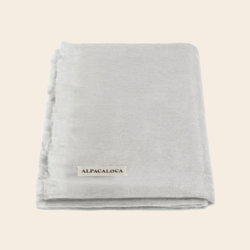Alpacaloca Scarf Light Grey