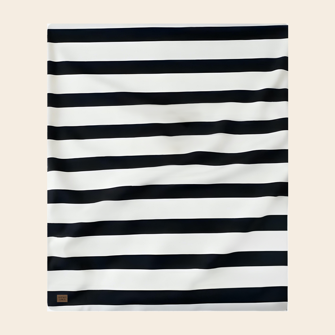 Alpacaloca Copy of plaid 'Native' alpaca - blocked naturals