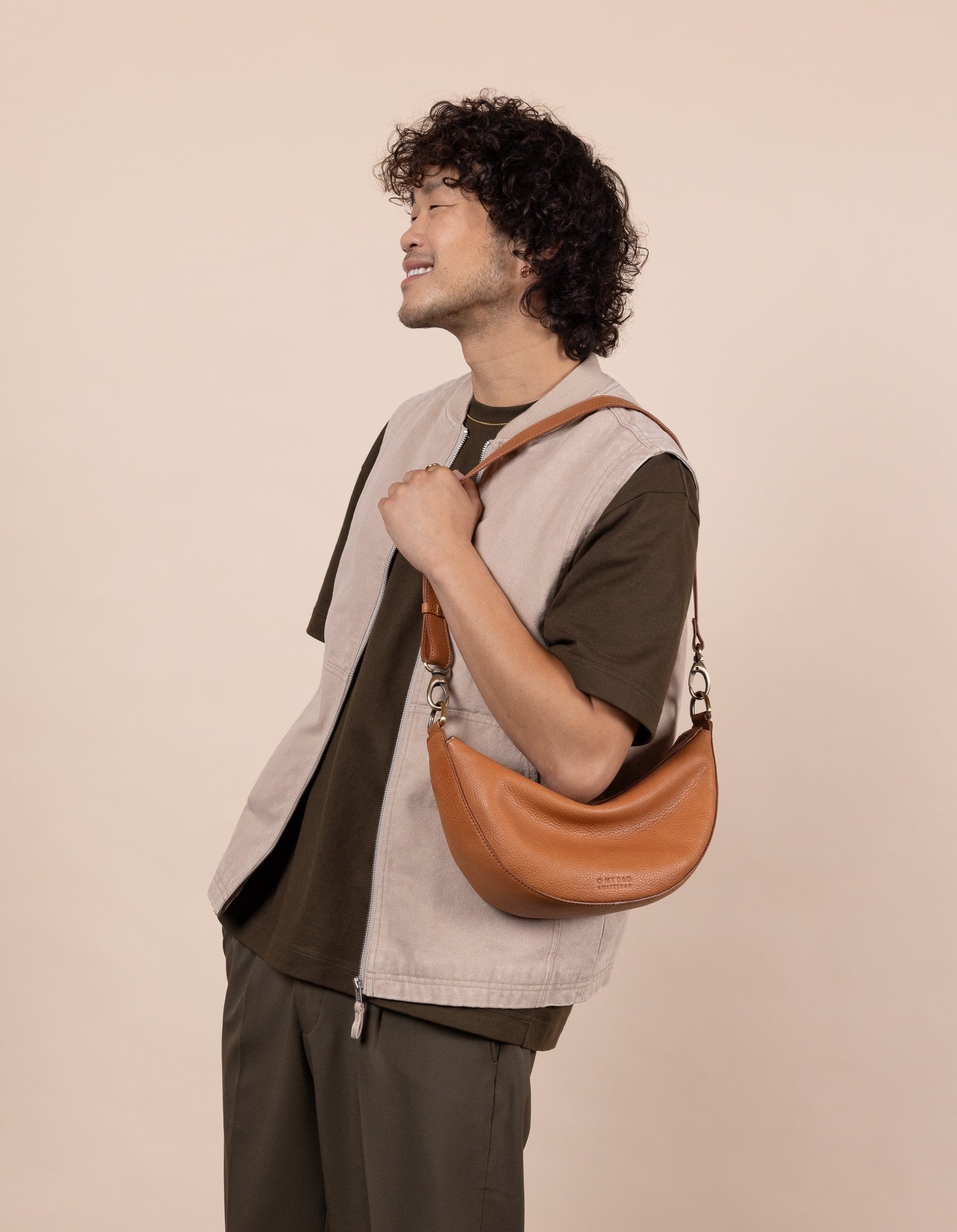 OMyBag crossbody 'Leo' - wild oak
