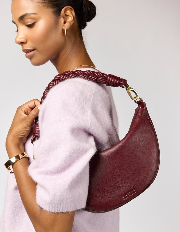 OMyBag crossbody 'Leo' - dark cherry
