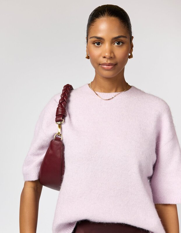OMyBag crossbody 'Leo' - dark cherry