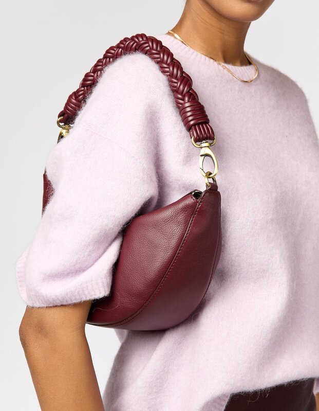 OMyBag crossbody 'Leo' - dark cherry