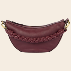 OMyBag crossbody 'Leo' - dark cherry