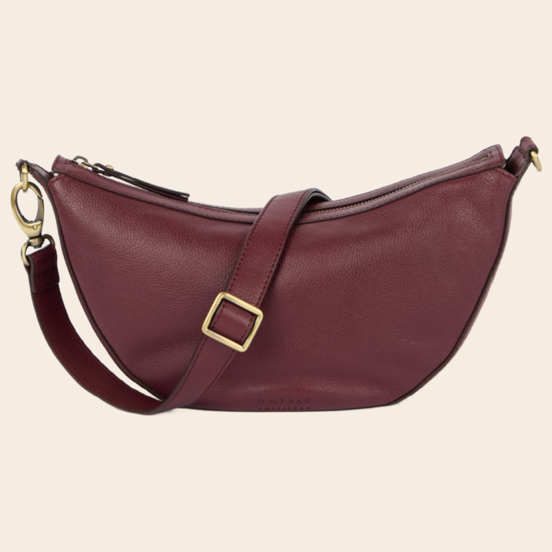 OMyBag crossbody 'Leo' - dark cherry