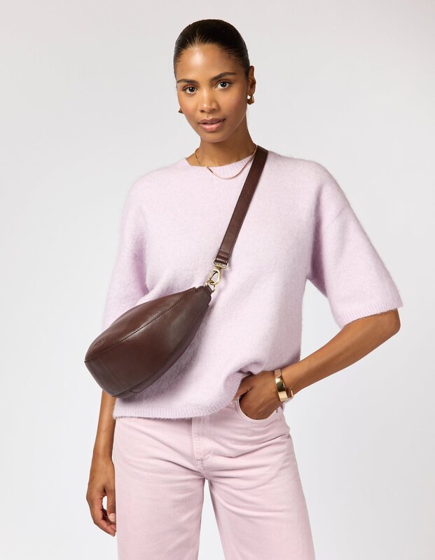 OMyBag crossbody 'Leo' - chocolate