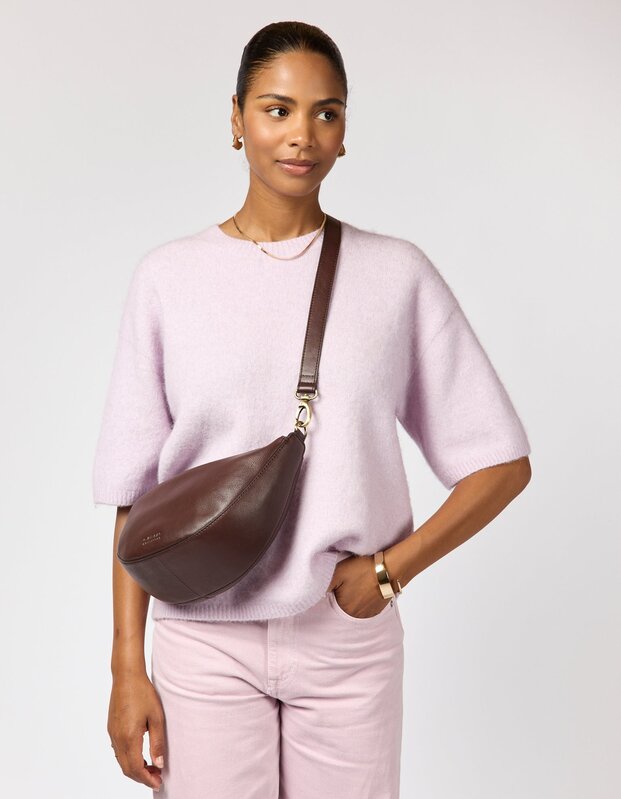 OMyBag crossbody 'Leo' - chocolate