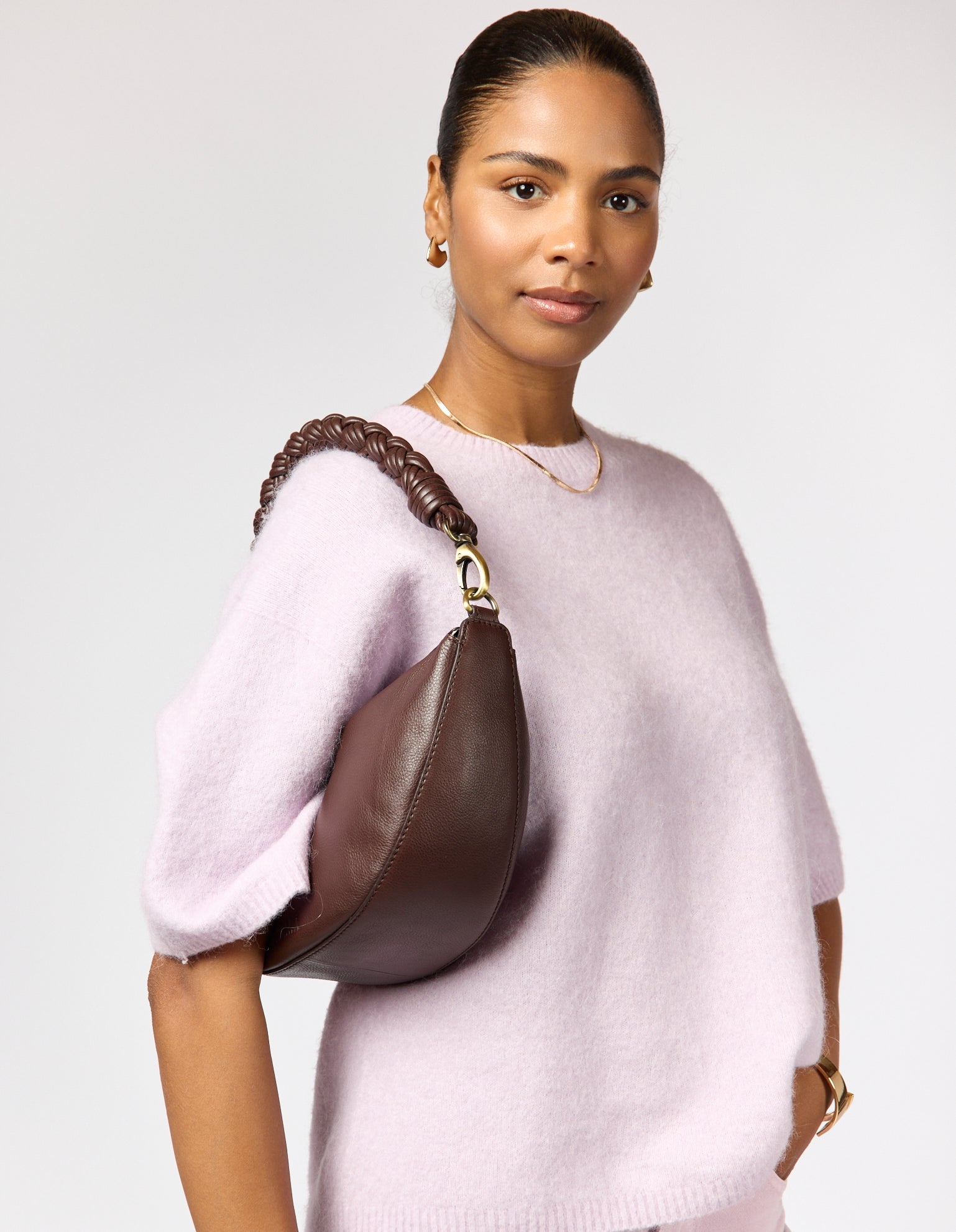 OMyBag crossbody 'Leo' - chocolate