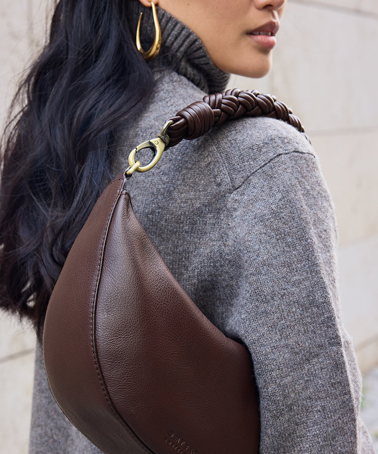 OMyBag crossbody 'Leo' - chocolate