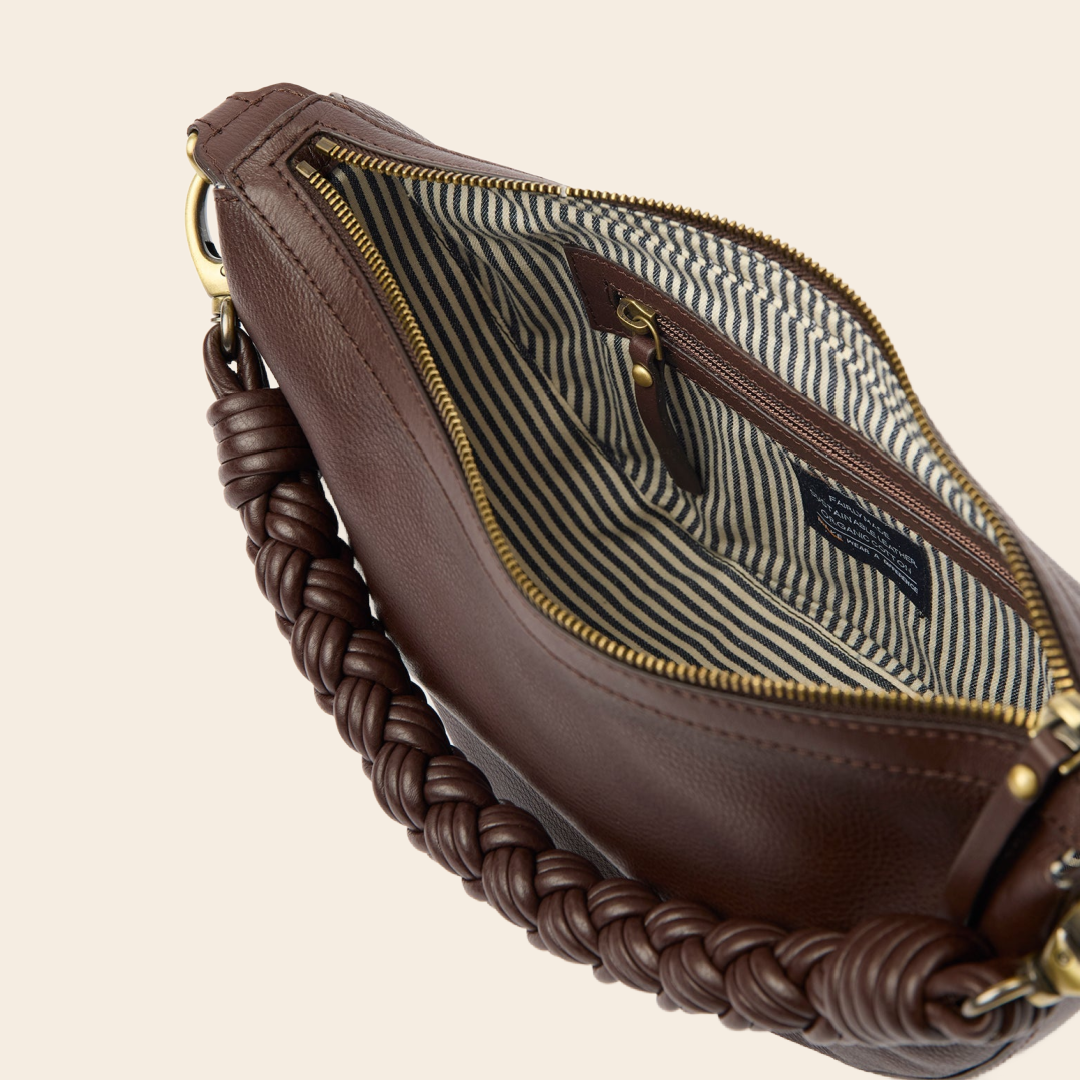 OMyBag crossbody 'Leo' - chocolate