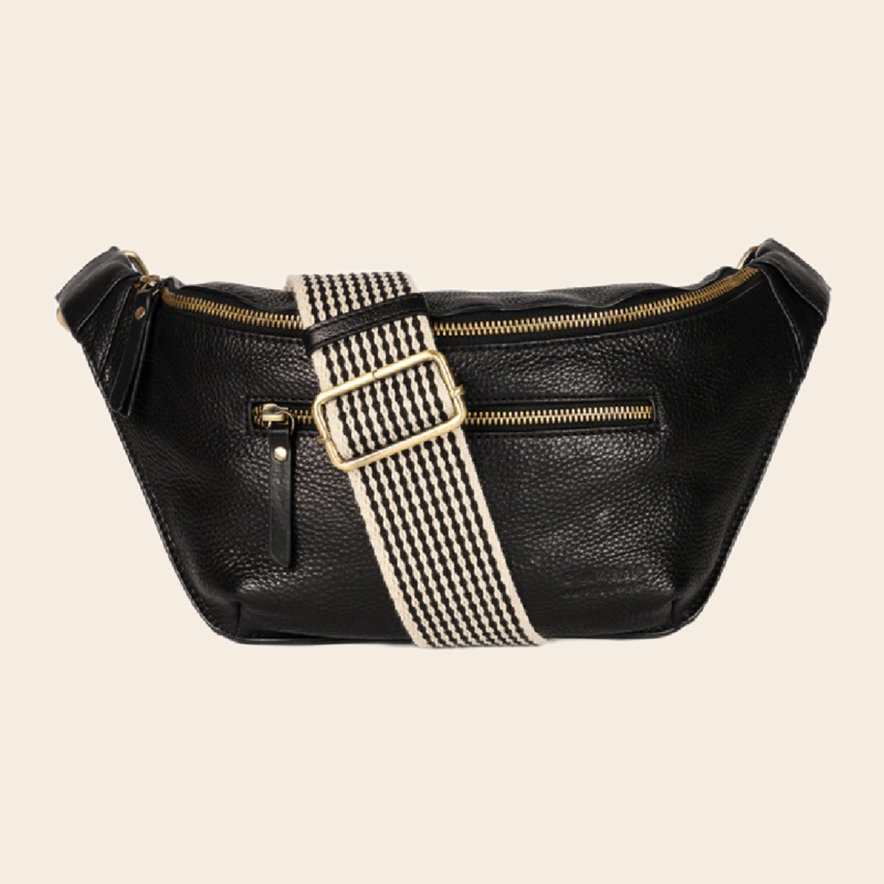 OMyBag tas 'Drew' bum bag - zwart