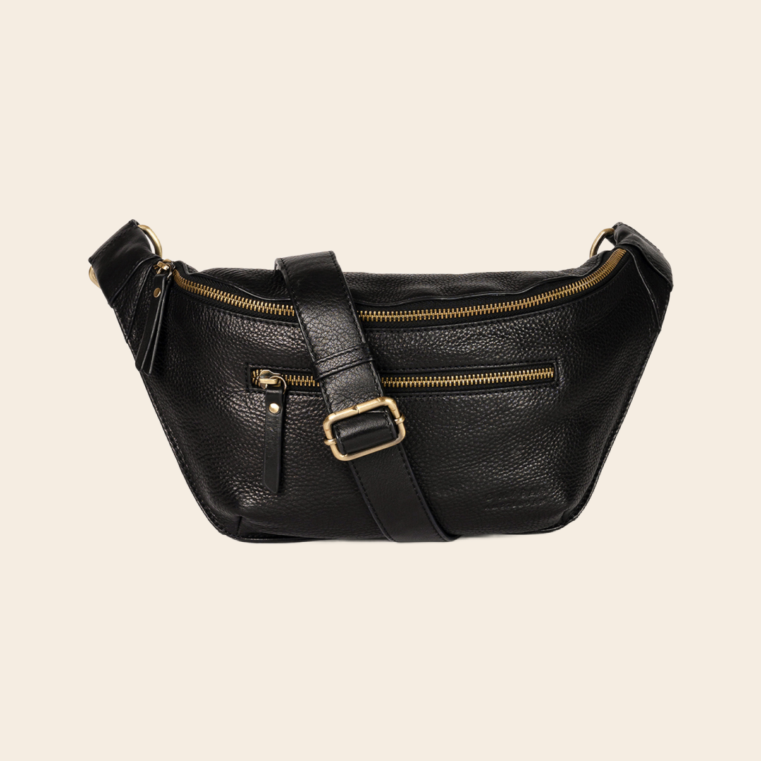 OMyBag tas 'Drew' bum bag - zwart