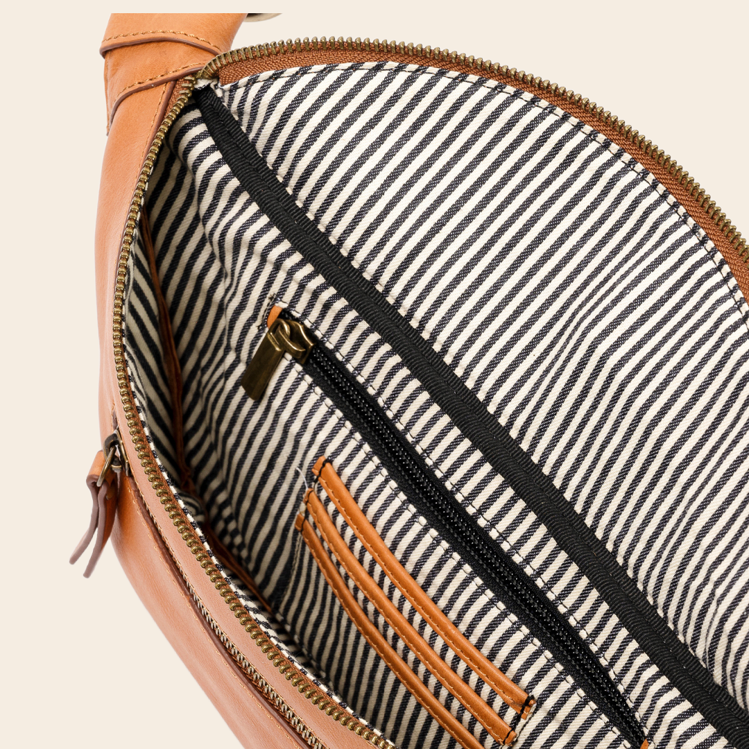 OMyBag tas 'Drew' bum bag - wild oak