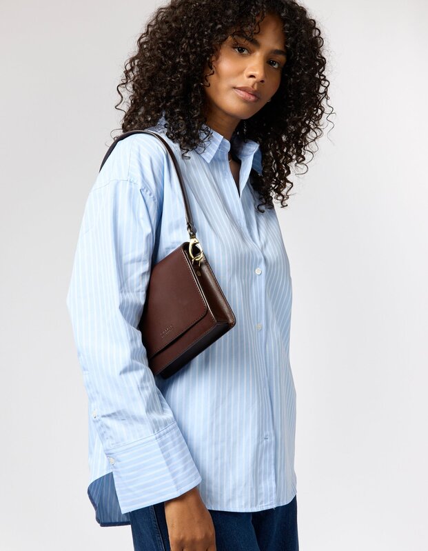 OMyBag bag 'Audrey' mini- chocolate