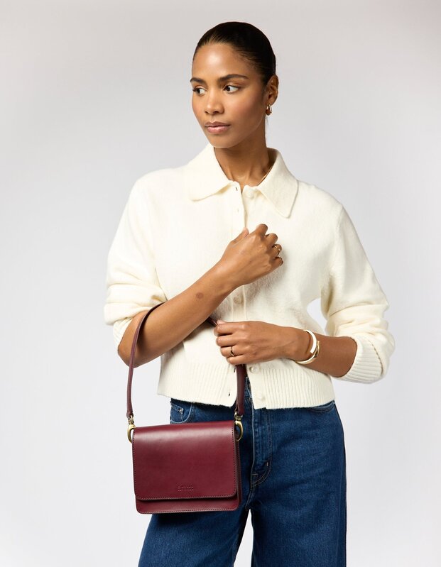 OMyBag bag 'Audrey' mini- dark cherry