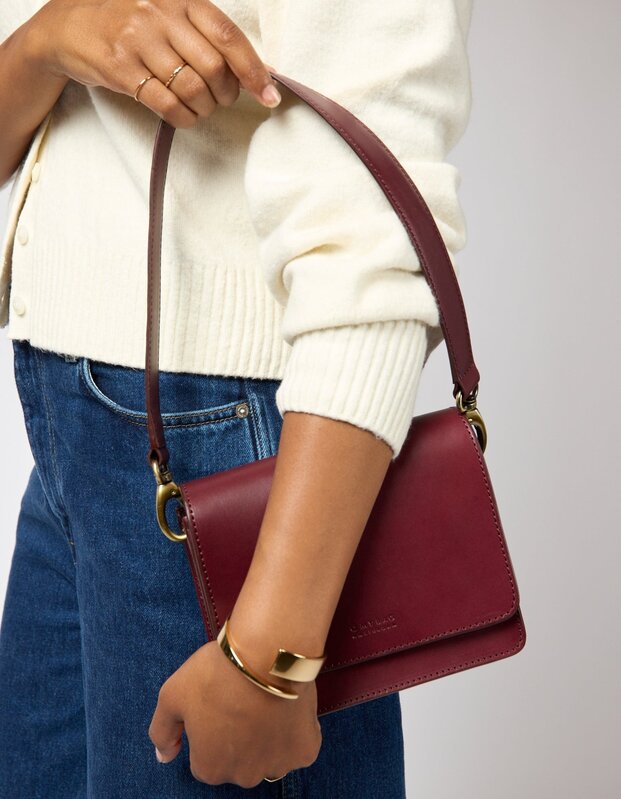 OMyBag bag 'Audrey' mini- dark cherry