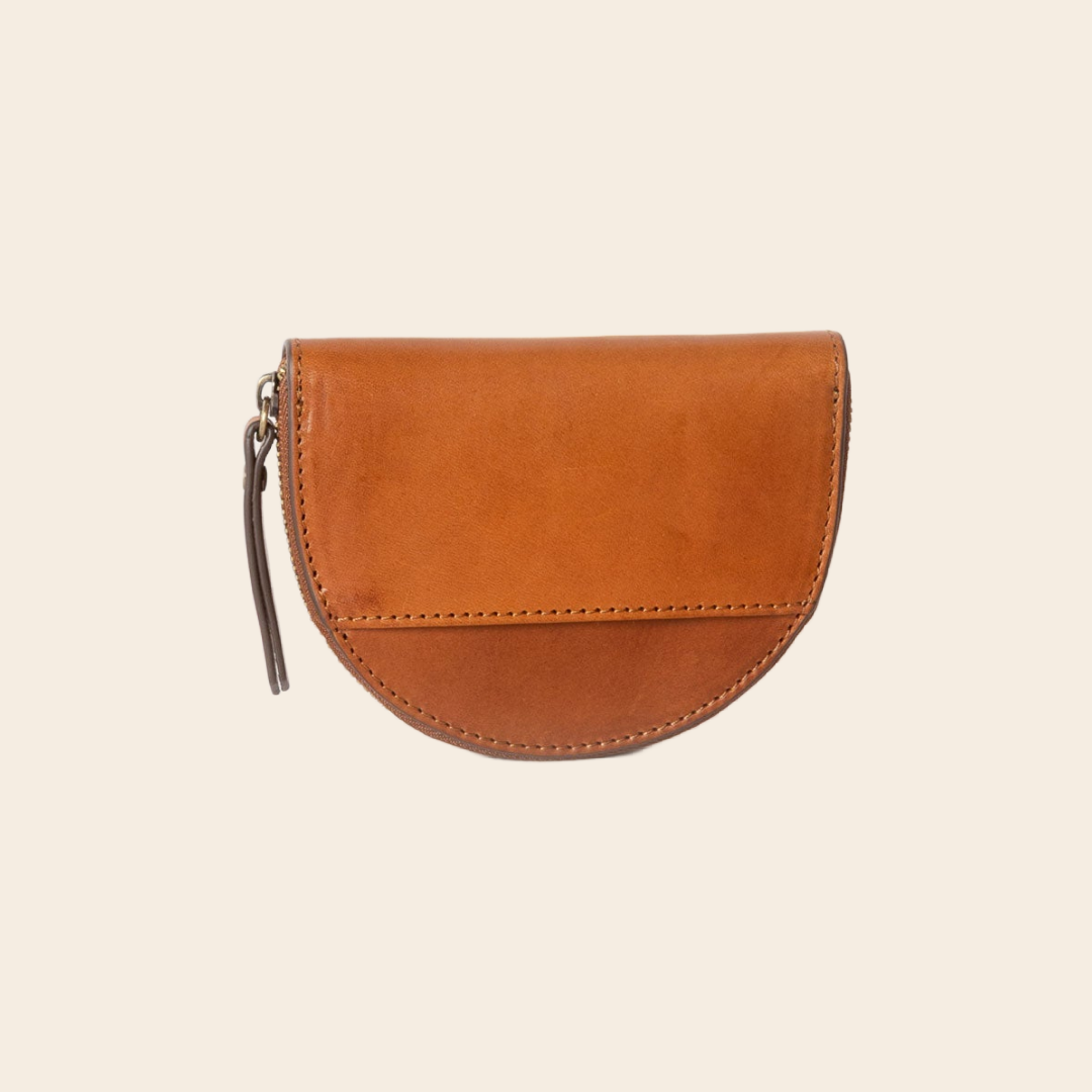 OMyBag coin purse 'Laura' cognac