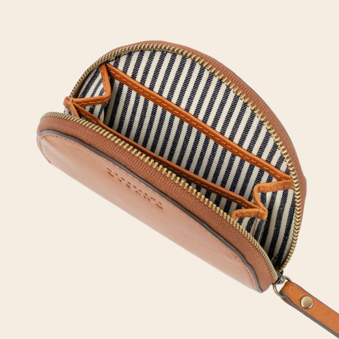 OMyBag coin purse 'Laura' cognac