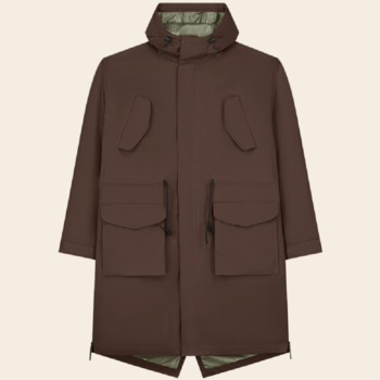 Maium winterparka - makassar brown