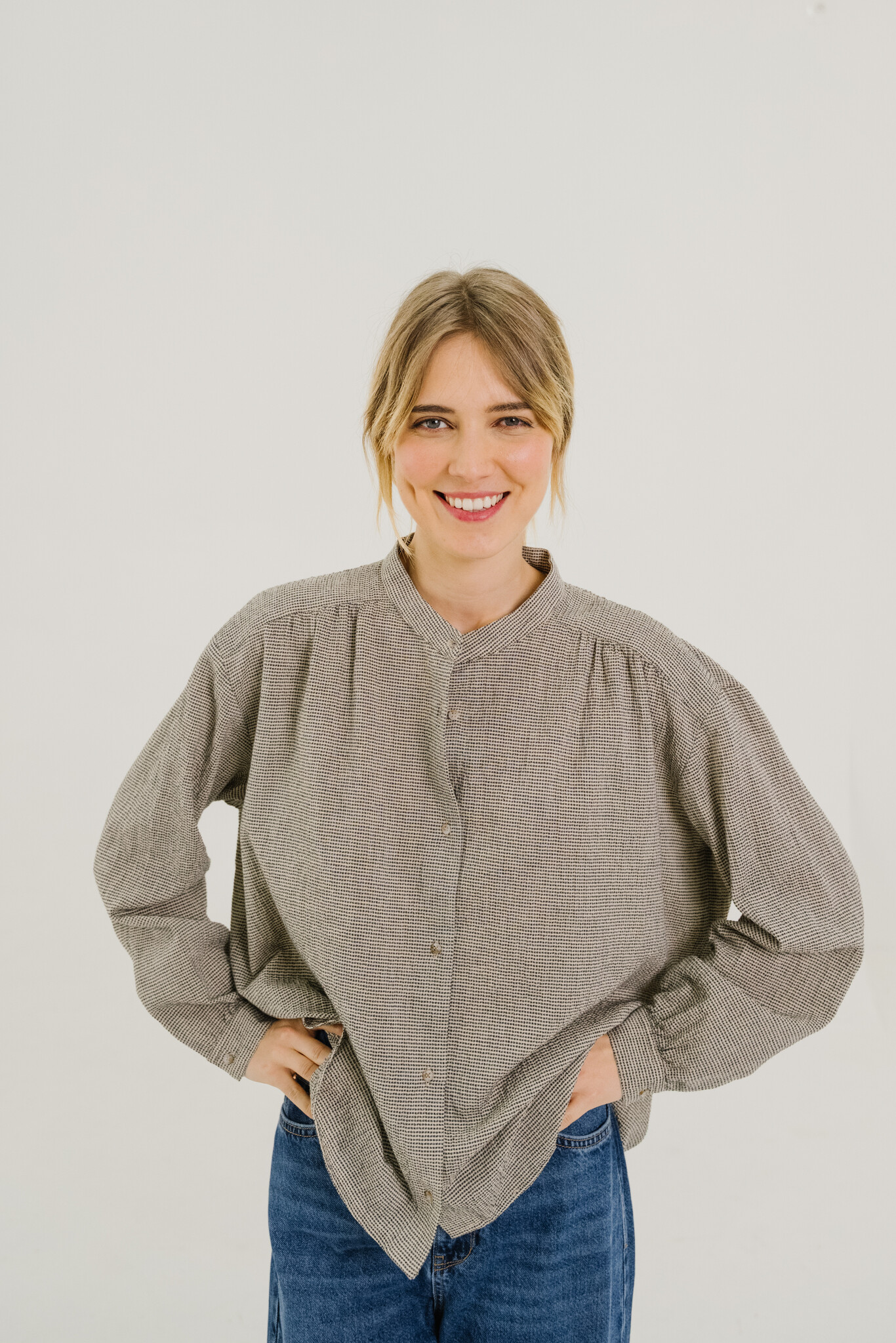 SacreCoeur blouse 'Ella' katoen / viscose - chester