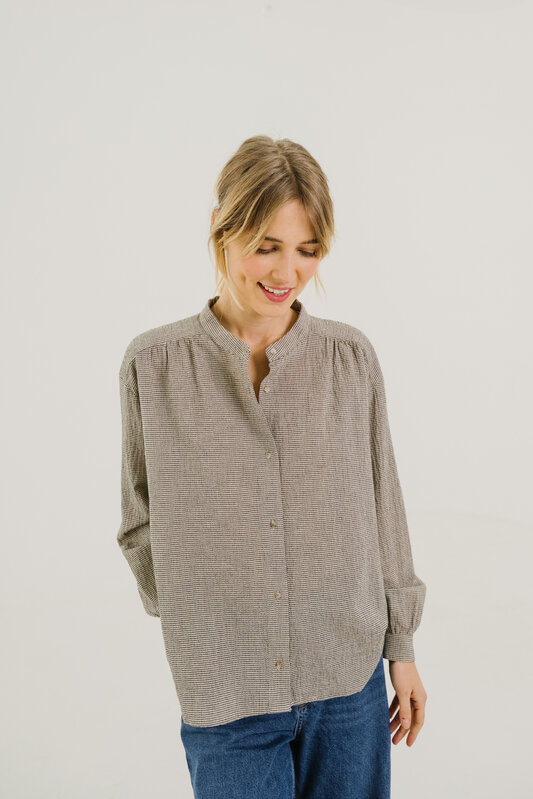 SacreCoeur blouse 'Ella' katoen / viscose - chester