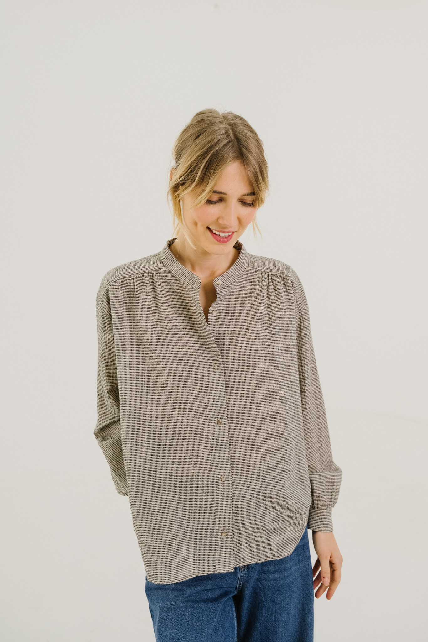 SacreCoeur blouse 'Ella' katoen / viscose - chester