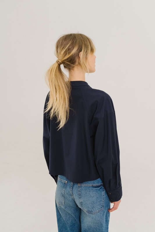 SacreCoeur blouse 'Alice' katoen - navy