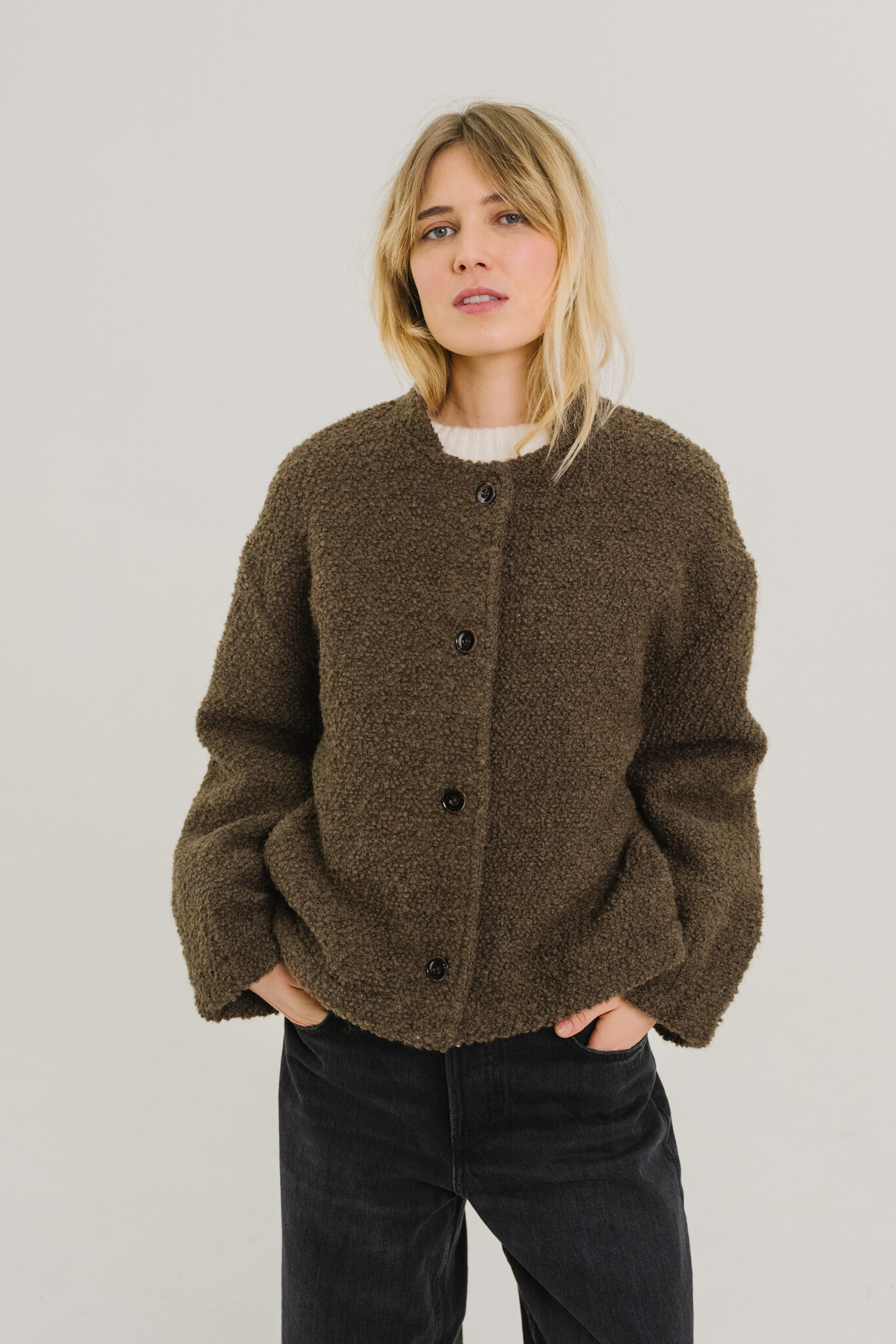 SacreCoeur jas 'Jay' wol - truffel