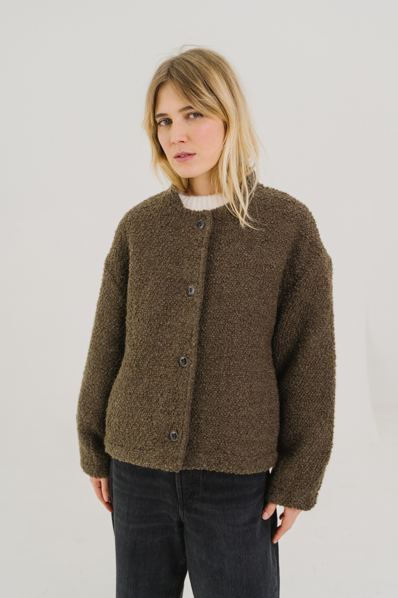 SacreCoeur jas 'Jay' wol - truffel