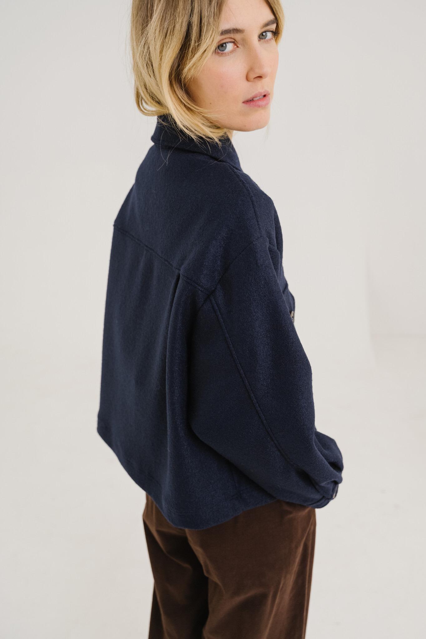 SacreCoeur jack 'Mia' wol - navy