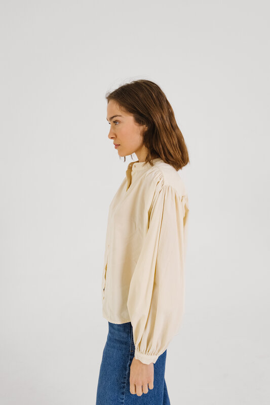 SacreCoeur blouse 'Giannitta' velours - snow