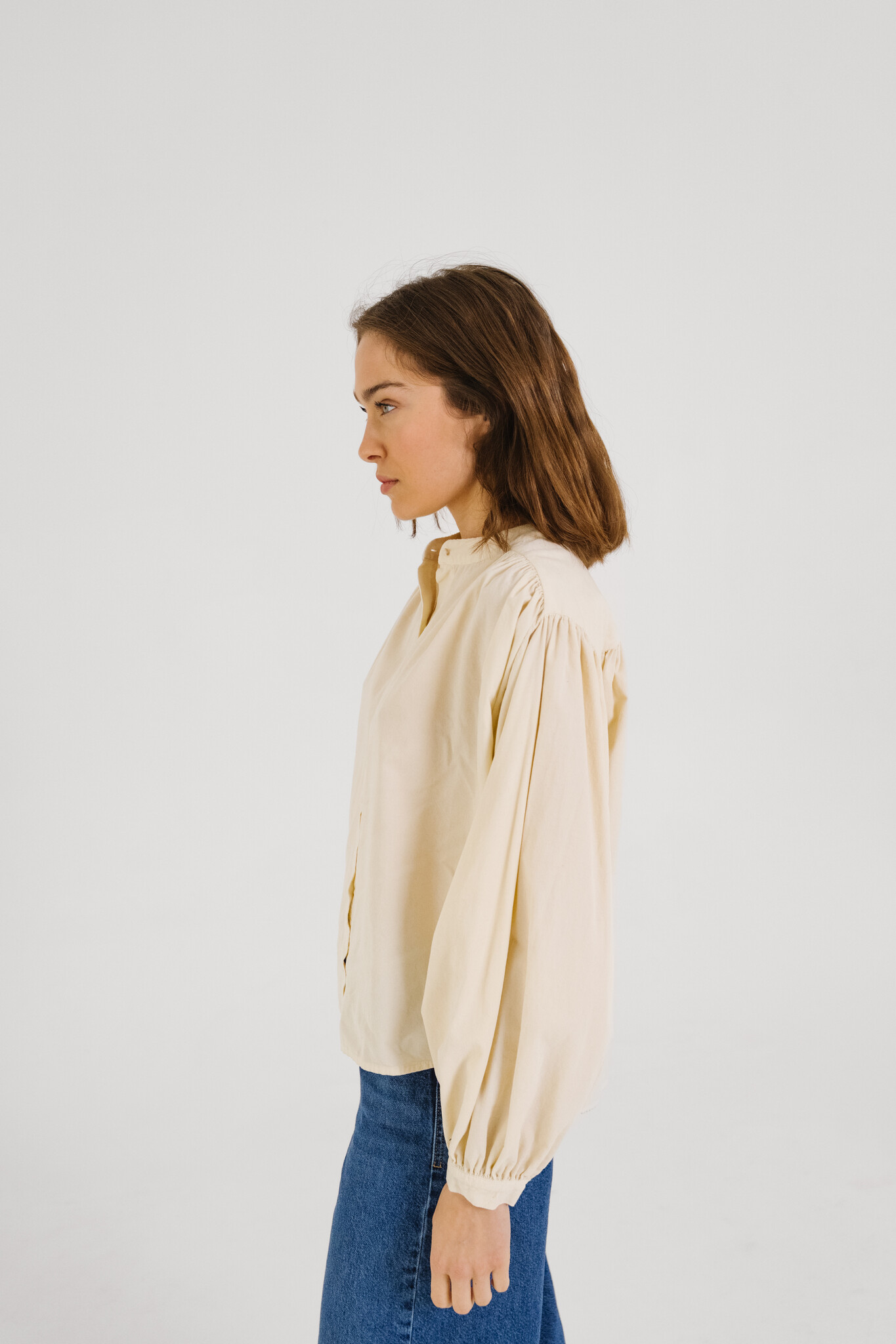 SacreCoeur blouse 'Giannitta' velours - snow