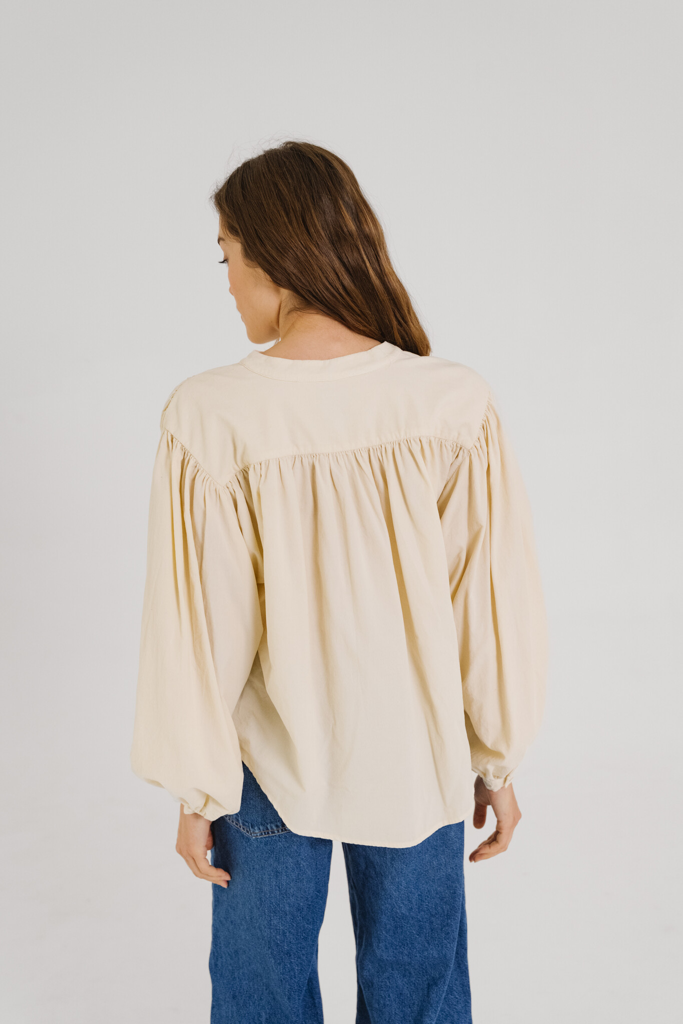 SacreCoeur blouse 'Giannitta' velours - snow