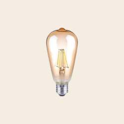 Hoopzi ledlamp amber - 4 watts / 400 Lumen