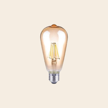 Hoopzi ledlamp amber - 4 watts / 400 Lumen