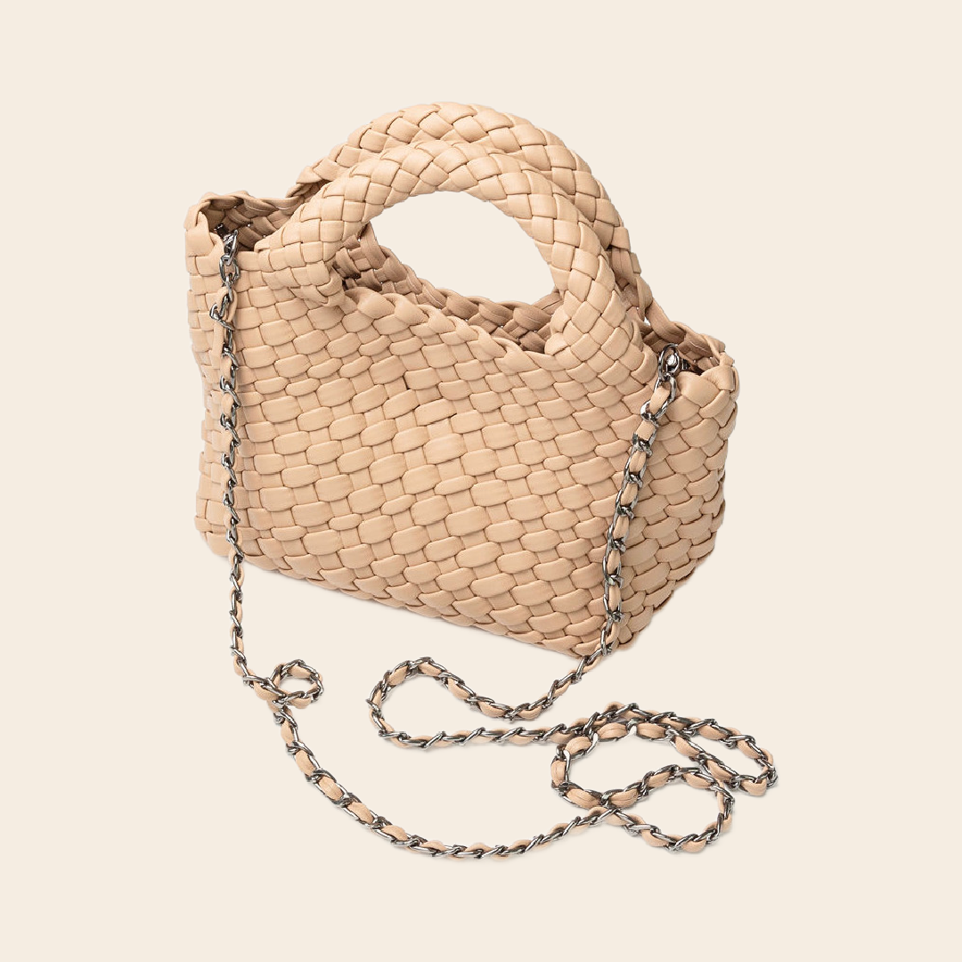 Bow19 tas 'Mia' mini - beige