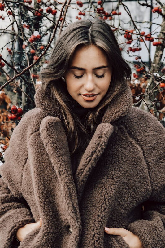 Alwero jacket "Herita' wool - choco martine