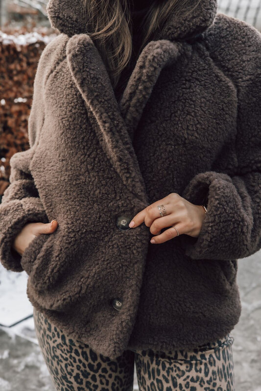 Alwero jacket "Herita' wool - choco martine