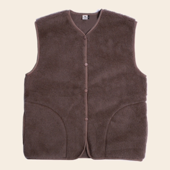 Alwero gilet 'LiL Lux' wool - mousse