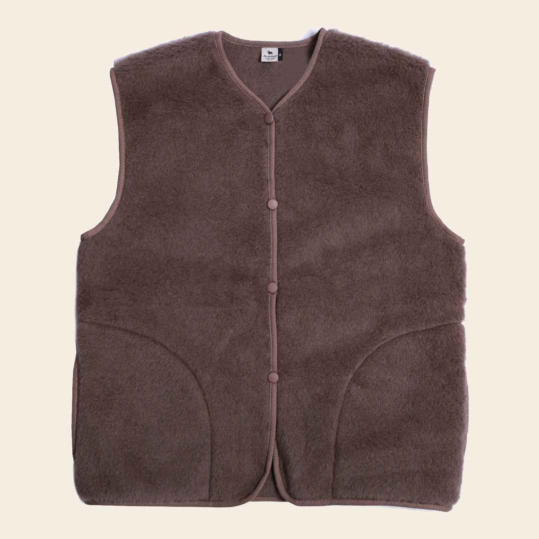 Alwero gilet 'LiL Lux' wol - mousse