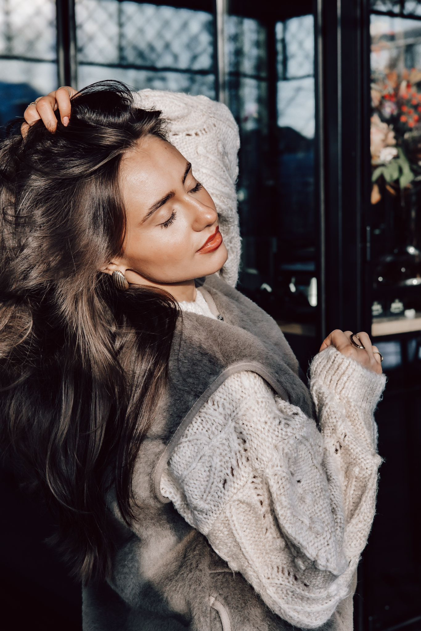 Alwero gilet 'LiL Lux' wol - mousse