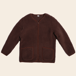 Alwero cardigan 'Koru' wool - choco martini