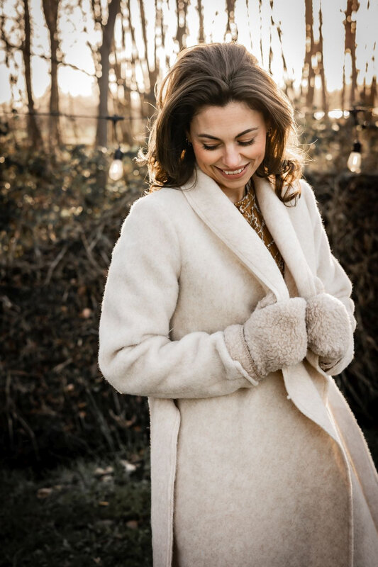 Alwero mittens 'Freeze' - wool