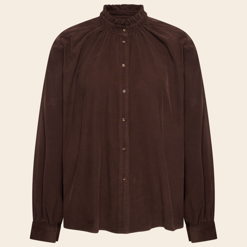SacreCoeur blouse 'Soline' katoen - marron