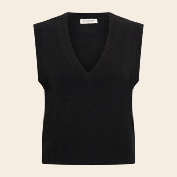 Rifo spencer 'Melania' cashmere - zwart