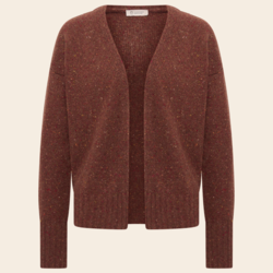Rifo cardigan 'Paloma' cashmere - corten orange