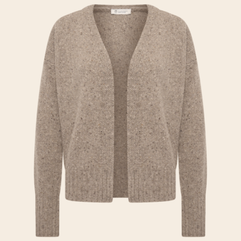 Rifo cardigan 'Paloma' cashmere - mist greige