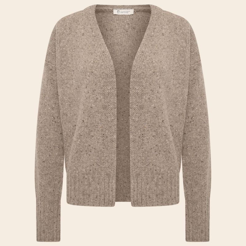 Rifo cardigan 'Paloma' cashmere - mist greige