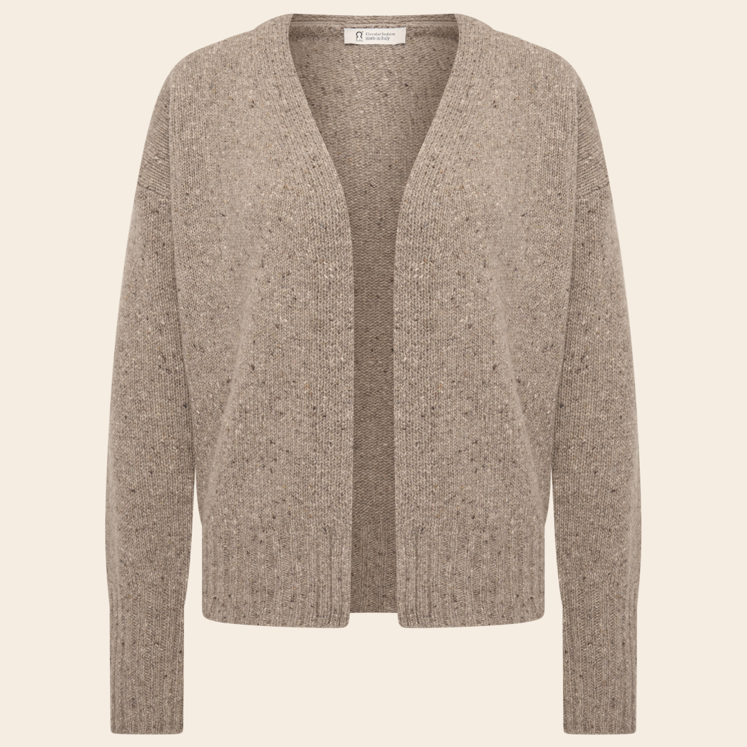 Rifo vest 'Paloma' cashmere - mist greige