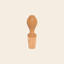 Creamore Mill wine stopper ' Chateau'  - oak