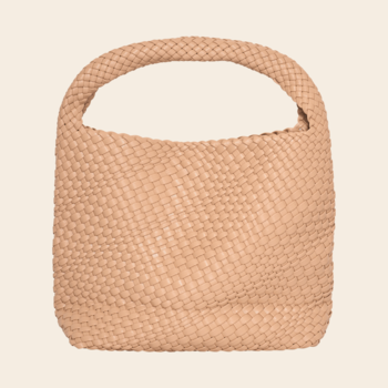 Bow19 shoulderbag 'Mia' L - beige